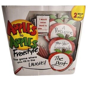 Apples to Apples Freestyle Game Hilarious Word Play Family Game Ages 12+